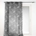 RIDEAU VOILE SABLE 140 X 240 CM CABANAS NOIR