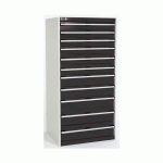 ARMOIRE D\'AT. À TIR. CUBIO SL-8516-11.1 GRIS CLAIR/ANTHRA. - MANUTAN COLLECTIVITÉS