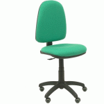 CHAISE AYNA - ROUE POUR PARQUET - VERT ÉMERAUDE - PIQUERAS Y CRESPO