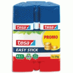 TESA ECOLOGO BÂTON DE COLLE EASY STICK, PACK PROMO 3X 25 G - LOT DE 4