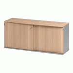 BAHUT QUARTA PLUS HÊTRE AMBRÉ H 74 X L 160 CM