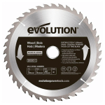 EVOLUTION - LAME DE SCIE CIRCULAIRE BOIS 230 MM - 40 DENTS