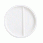 LOT DE 12 - HEAT SYSTEM ASSIETTE COMPARTIMENTÉE 2/3 Ø 230