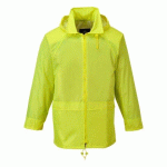 LOT DE 2 - PORTWEST S440 VESTE DE PLUIE CLASSIC JAUNE - TAILLE XXXL