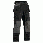 PANTALON DE TRAVAIL X1900 ARTISAN CORDURA® NYCO NOIR TAILLE 58C - BLAKLADER