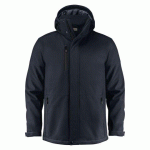 PRINTER ESSENTIALS OVERLANDING VESTE SOFTSHELL HOMMES DARK NAVY - TAILLE XXXL