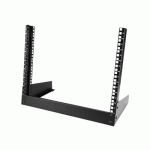 STARTECH.COM RACK DE SERVEUR 8U À 2 MONTANTS POUR BUREAU - ARMOIRE SERVEUR À CADRE OUVERT