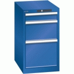 ARMOIRE BLEU SÉCU. 411X572X700 AVEC 3 TIR. 75KG _ 78.418.100 - LISTA