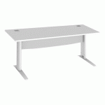 BUREAU DROIT EXCELLENS L 180 CM BLANC PIÉTEMENT 