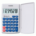 CALCULATRICE CASIO PETITE FX BLANCHE