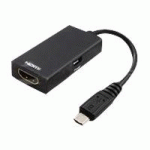 DLH DY-TU3170B ADAPTATEUR GRAPHIQUE USB NOIR