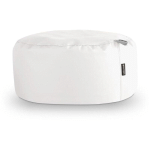HAPPERS - POUF ROND SIMILICUIR INDOOR BLANC BLANC