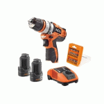 PERCEUSE VISSEUSE 12V + 2 BATTERIES 2AH ET COFFRET D