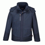 PORTWEST S553 PARKA 3-EN-1 RADIAL MARINE - TAILLE XS
