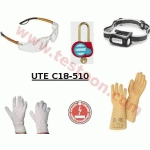 KIT DE PROTECTION INDIVIDUELLE ET DE CONDAMNATION, UTE C18-510 - CATKIT18510