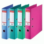 CLASSEUR À LEVIER ESSELTE STANDARD 75 MM A4 FUCHSIA