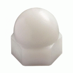 ÉCROU BORGNE NYLON 6.6 DIN 1587 M8 BOÎTE DE 200 - ACTON - 831008