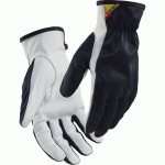 GANTS DE MANUTENTION DE PROTECTION EN CUIR DE CHÈVRE - BLEU/BLANC - 7 - BLAKLADER