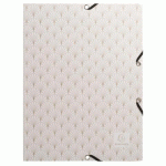 LOT DE 60 - CHEMISE À ÉLASTIQUES 3 RABATS CARTE LUSTRÉE 400G/M2 NÉO DÉCO - COULEURS ASSORTIES