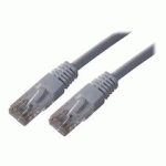 MCL UTP5E-0.5M CÂBLE DE RÉSEAU GRIS 0,5 M CAT5E U/UTP (UTP)
