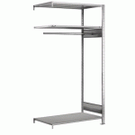 PORTE MANTEAUX ÉLÉMENT SUIVANT LARGEUR:1000 MM CHMAXEL.:45 K - SCHULTE LAGERTECHNIK