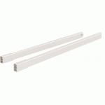 TRINGLES LATÉRALES ARCITECH - BLANC - L 270 MM - 9149285 HETTICH