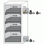 ARMOIRE SÉCURITÉ S-CLASSIC-90 S90.129.060.WDASR GRIS CLAIR