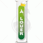 BÂCHE PUBLICITAIRE - À VENDRE Q1448