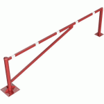 BARRIÈRE PIVOTANTE À BÉTONNER POUR CADENAS - 3500 MM - SCHAKE