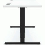 BUREAU PREMIUM RÉGLABLE ELEMENTS SOLID 1600 - GRIS - NOIR - ACTIFORCE