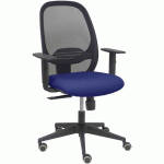 CHAISE DE BUREAU CILANCO AVEC BRAS RÉGLABLE - BLEU MARINE - PIQUERAS Y CRESPO