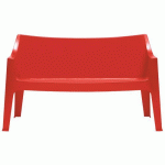 LOT DE 2 CANAPÉS COCCOLONA - ROUGE - S-CAB
