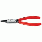 PINCE À BECS COURTS ET RONDS - 140MM - GAINAGE PVC - TÊTE POLIE - KNIPEX