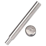 TLILY - POINÇON À RIVETER, OUTIL DE RÉGLAGE DE FIXATION PLATE DOUBLE FACE EN ACIER INOXYDABLE DE 6 MM, POUR L'INSTALLATION DE RIVETS À DOUBLE MANCHON