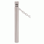POTELET PROVINCE Ø114 MM CHAINES 1 ANNEAU CITY GRIS 7044 - PROCITY