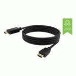 VISION TC 2MDPHDMI/BL CÂBLE VIDÉO ET ADAPTATEUR 2 M DISPLAYPORT HDMI TYPE A (STANDARD) NOIR