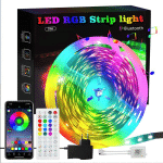 ZMH - LED CHAMBRE BLUETOOTH 10M RUBAN - BANDE LED 5050 RGB LED LUMIÈRE - LED DÉCORATIVE MULTICOLORE, BANDE LED, RGB GUIRLANDE LUMINEUSE DIMMABLE AVEC
