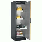 ARMOIRE QCLASSIC90 - 599MM - DROITE - EPOXY - JAUNE - 4