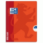 CAHIER OXFORD OPENFLEX - RELIURE PIQÛRE - 17X22CM - 96 PAGES 90G - REGLURE SEYES - COUVERTURE POLYPRO ASSORTIE