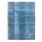 LOT DE 5 - CAHIER SPIRALE CLAIREFONTAINE METRIC A4 21 X 29,7 CM PETITS CARREAUX 180 PAGES