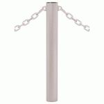 POTELET PROVINCE Ø114 MM CHAINES 2 ANNEAUX INOX GRIS 7044 - PROCITY