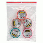 SACHET À FERMETURE ZIP TRANSPARENT 120 X 160 MM - 50 MICRONS - CARTON DE 1000