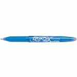 ROLLER PILOT FRIXION BALL ENCRE GEL POINTE MOYENNE      COLORIS BLEU CIEL - LOT DE 12