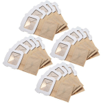 20X FILTRES TURBO COMPATIBLE AVEC MAKITA BO4565J, BO4566, BO5030, BO5031, BO5041 PONCEUSE, PONCEUSE ORBITALE - LOT DE SACS D'ASPIRATION EN PAPIER