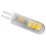 BARCELONA LED - AMPOULE LED G4 BI-PIN 2W 12V-CC/CA CYLINDRIQUE BLANC FROID - BLANC FROID
