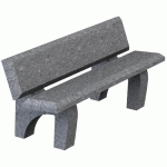 BANC BÉTON CAMIDO GRIS ANTHRACITE