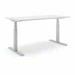 BUREAU RÉGLABLE STEELFORCE PRO 470 SLS 160CM - ARGENT GRIS - ACTIFORCE