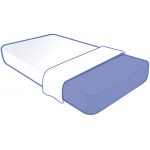 DRAP JETABLE 240X150CM POUR LIT 1 PLACE - UNITÉ(S)