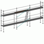 ECHAFAUDAGE FAÇADIER DUO-45 - LOT 50 M2