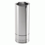 FACOM 1 DOUILLE MÉTRIQUE 1/2 LONGUE - 6 PANS - CAPACITÉ 12 MM FACOM